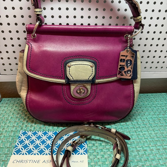Coach Handbags - COACH 19031 Legacy Colorblock Willis 70th Anniversary